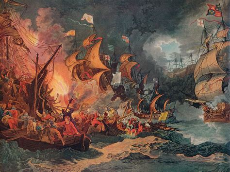 Spanish Armada - A Grand Fleet Defeated by Wind and Fire