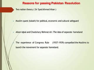 The Lahore Resolution; A Pivotal Moment in the Quest for a Muslim Homeland